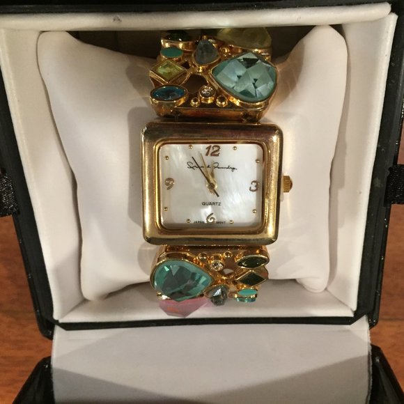 French Laundry Beaded Watch - New in Box - Picture 1 of 2